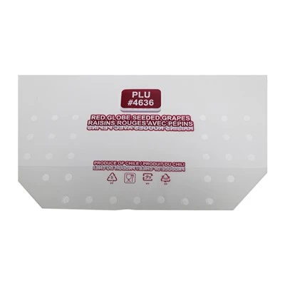 Sacos antiembaçantes para frutas e vegetais